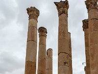 Jordanie - Jerash vers 175 et 164 Av/JC -  Temple de Zeus - 19 novembre 2023