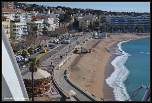 Saint Raphael 20 février 2015 1 Saint-Raphael (83) - 20 février 2015 - La plage du Vieillat.