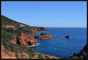 Saint Raphael La corniche d Or 27 fevrier 2015 1 Saint-Raphaël (83) - La corniche d'Or 27 février 2015. Entre Agay et le Trayas