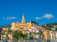 Menton 28 09 24 56  Menton - 06 - 28 09 2024 - La basilique Saint-Michel Archange et le vieux Menton