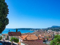 Menton 28 09 24 85  Menton - 06 - 28 09 2024 - Vue depuis le cimetière du vieux château